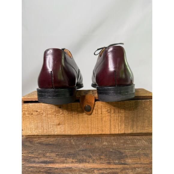 Hanover Dress Shoes All Leather Mens Size 7.5 D/B USA #2218 main image 4